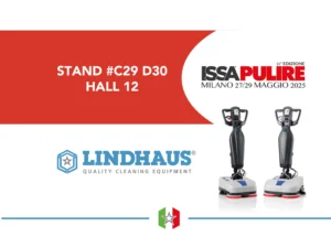 Innovazione e Performance: Lindhaus presenta le novità 2025 a Fiera Pulire