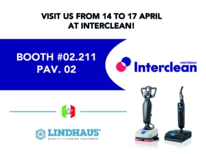 Lindhaus a Interclean Amsterdam 2026
