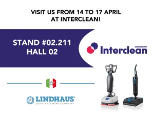 Lindhaus a Interclean Amsterdam 2026