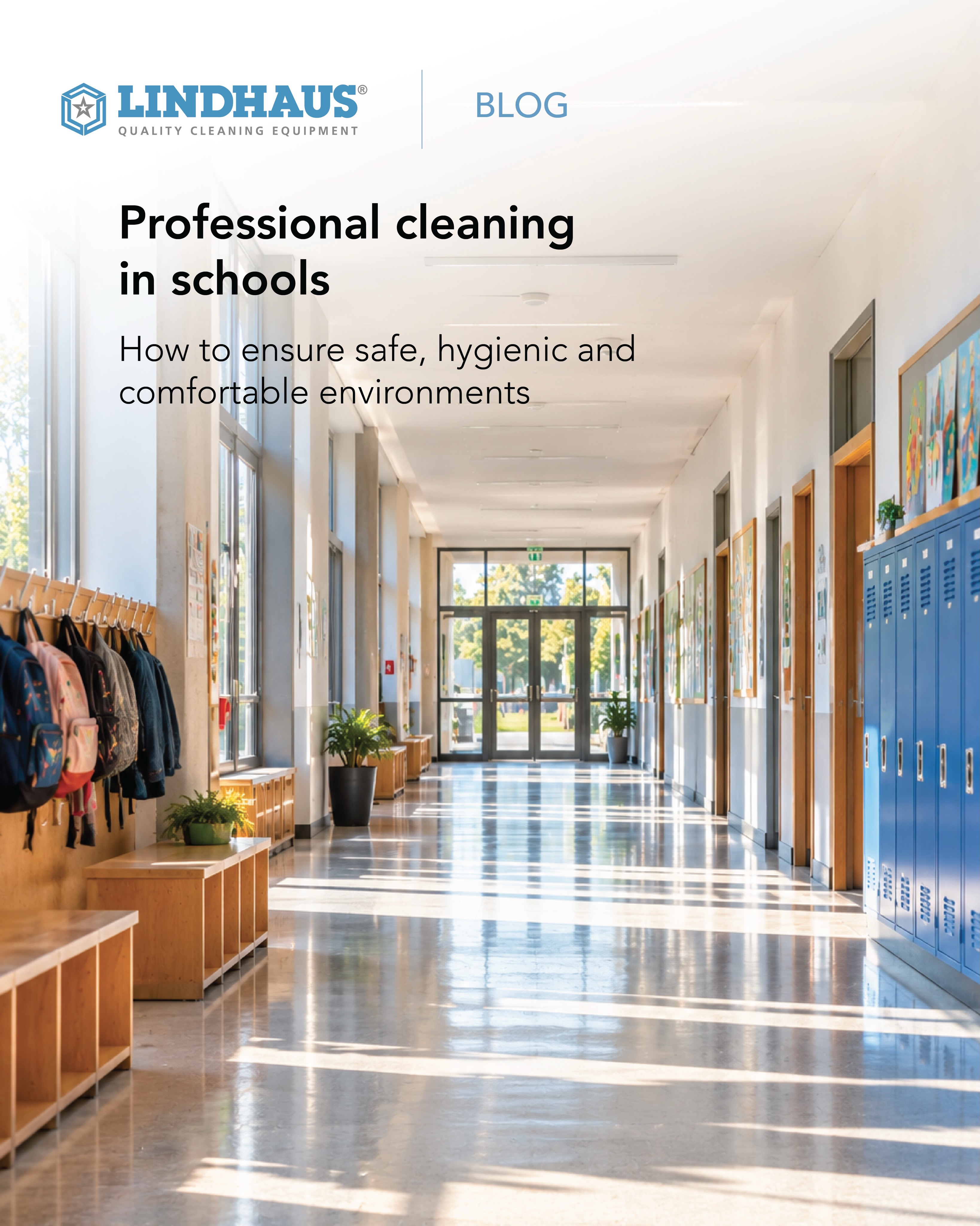 🏫 Every space in a school has different cleaning needs....